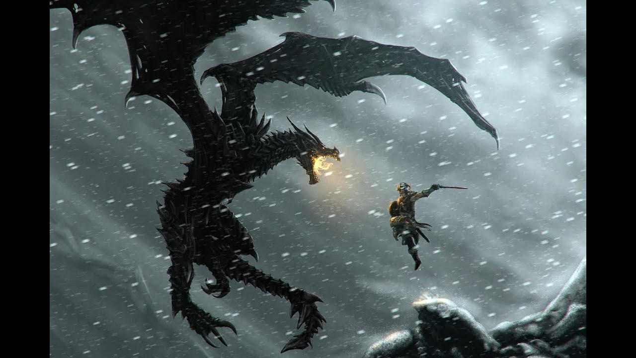 AMV-The elder scrolls V skyrim(ART)