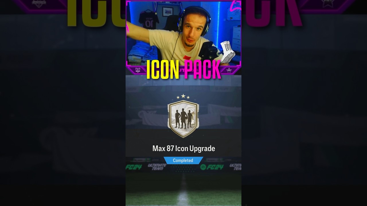 MAX 87 ICON UPGRADE | FIRST ICON PACK IN FC24 