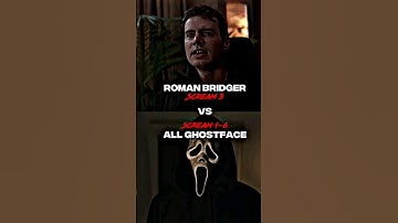 Roman Bridger vs All ghostface (Scream 1-6) #ghostface #scream