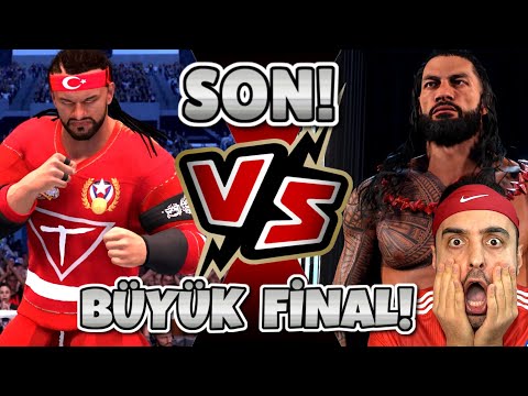 TARİHİ FİNAL 😱 ROMAN REİGNS VS TURKO ! SON !  WWE 2K24 İYİ KARİYER #18