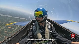 Meteorologist Megan Gold Flies With Blue Angels Ahead Of Tinker Air Show Net Worth