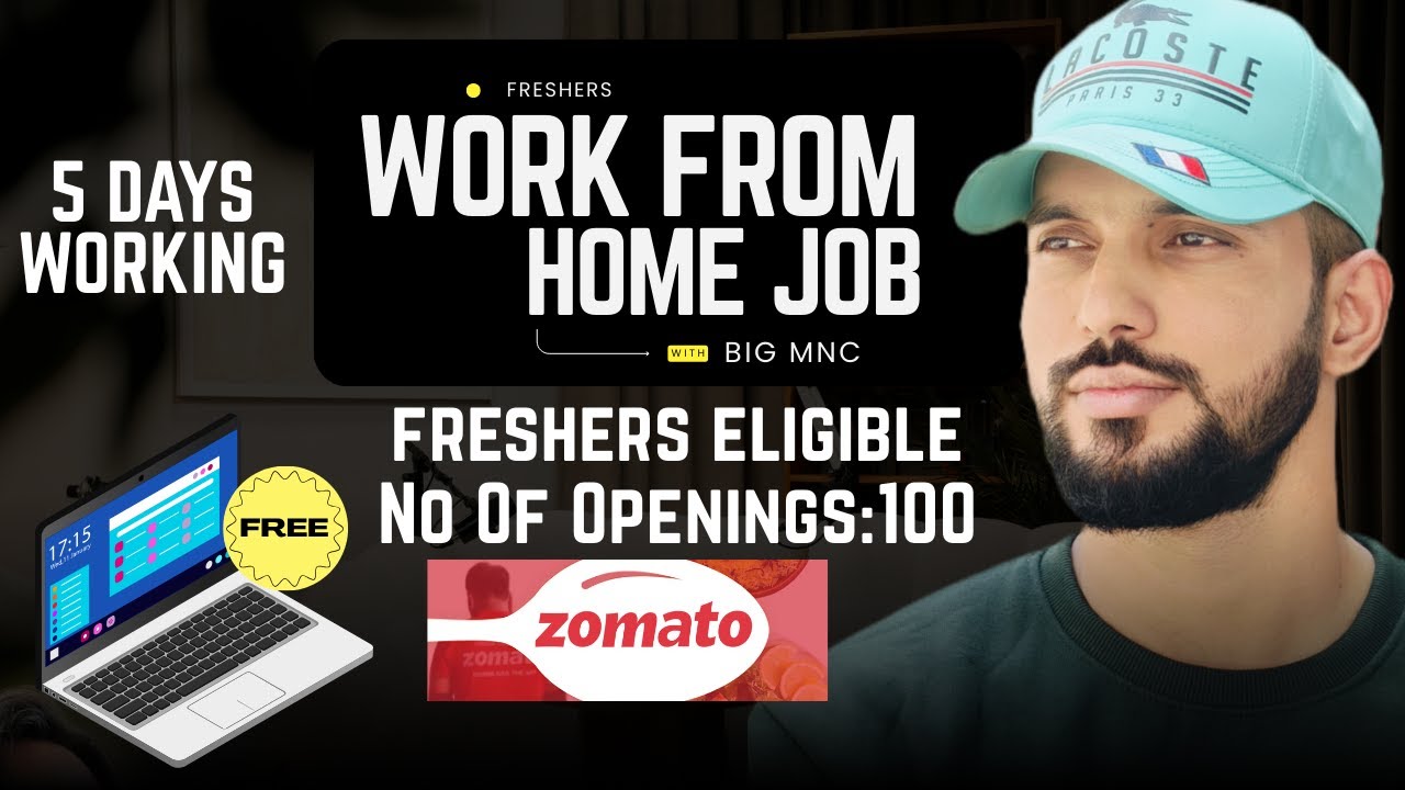 rewrite this title 🚀 Zomato Work From Home Job 🍔 | Freshers | Easy & Simple 💻 | Non-Voice Role ✅ rewrite this title 🚀 Zomato Work From Home Job 🍔 | Freshers | Easy & Simple 💻 | Non-Voice Role ✅