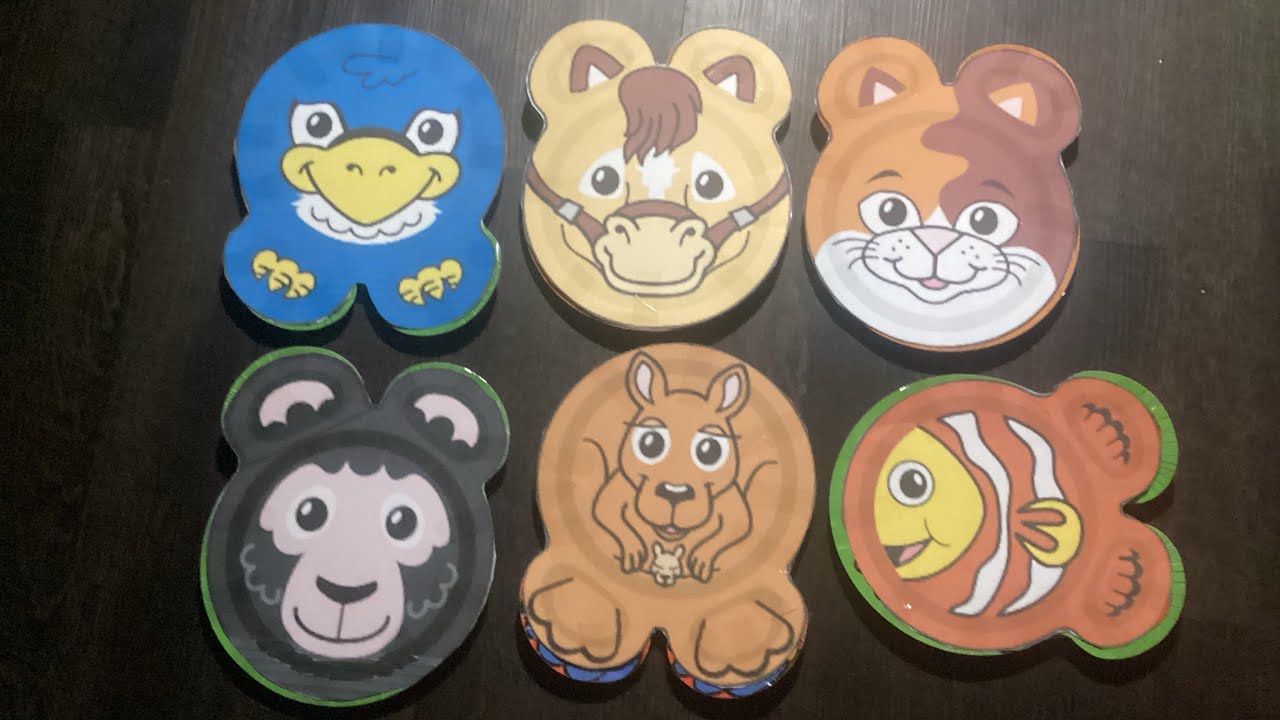 Homemade Zoopals Plates From The Second Commercial YouTube Homemade Zoopals Plates From The Second Commercial YouTube