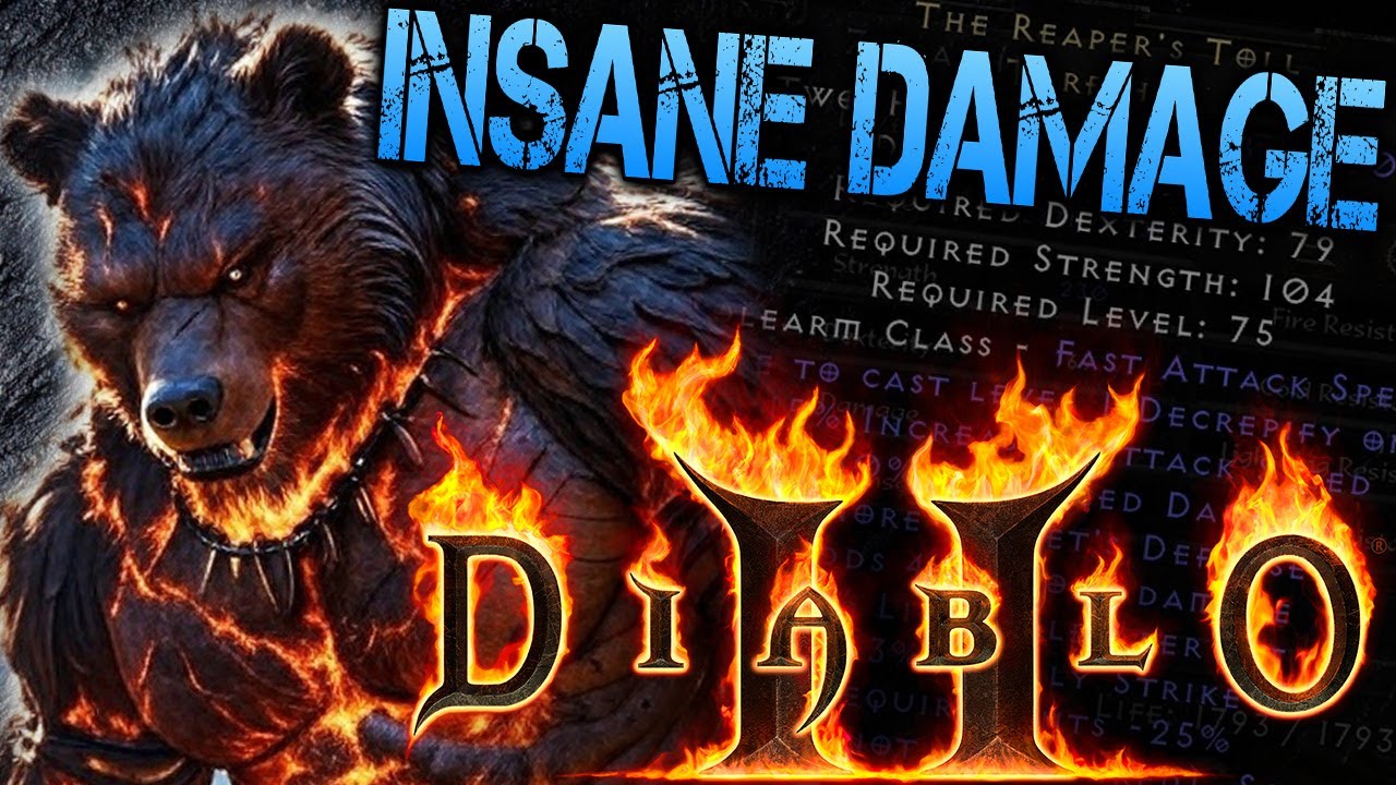 Эта сборка WEREBEAR FROM HELL просто БЕЗУМИЕ | Diablo 2 Resurreed