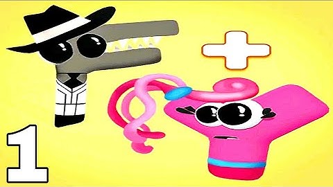 Merge Master : Alphabet Monster - Walkthrough Part 1 Levels 1-15 - Android ios Gameplay