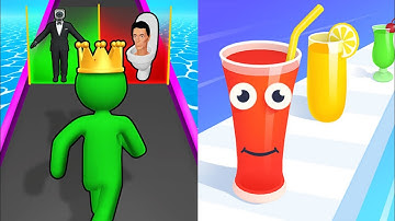 Juice Run Vs Giant Rush - All Levels Android, ios Gameplay New Update Ep.2