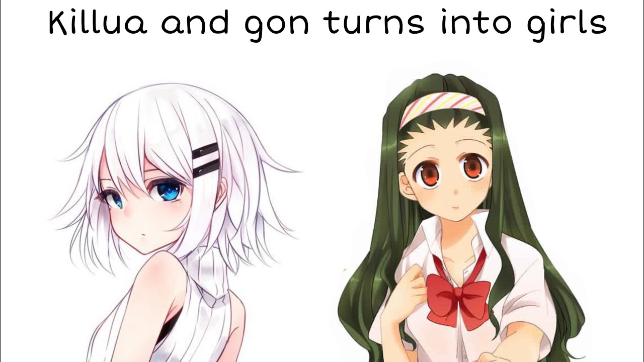 🙋‍♂️Киллуа и Гон поменялись полами || Слушатель Killua X || при участии банды🙋🏻‍♀️