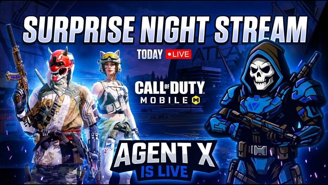 🔴 LIVE NOW | Surprise Night Stream in CODM 😱🔥 Road to Legendary Rank ...