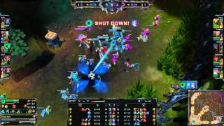 Thresh blind hook for double kill