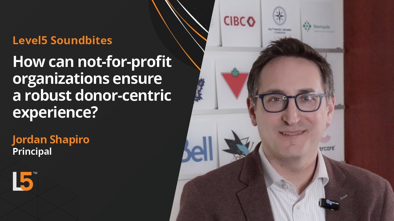 How can not-for-profit organizations ensure a robust donor-centric experience?