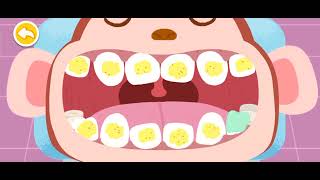 MONYET PERGI KEDOKTER GIGI | GAME DUNIA BAYI PANDA BABYBUS | EDUKASI KARTUN ANAK INDONESIA screenshot 2
