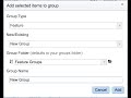 Creating Genome and Feature Groups