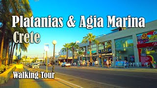 "Walking the Talk: My Scenic Stroll from Platanias to Agia Marina, Crete" | City Driver Tours