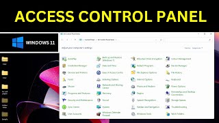 How to Access Control Panel on Windows 11? | Control Center App and Shortcut screenshot 4