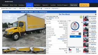 Copart Auction heavy duty vehicles specialty sale