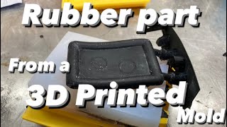 Casting a rubber part from a 3D printed mold for my classic car! (Austin A30)