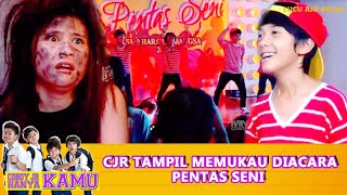 BUAT ULAH SAAT CJR TAMPIL! PRILLY MALAH APES KENA BATUNYA SENDIRI - COBOY JR HANYA KAMU