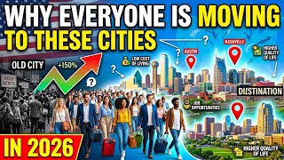 10 US Cities Everyone Is Moving to in 2026 | America’s Fastest-Growing Cities in 2026