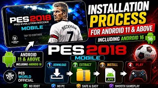 Android 11–16 पर PES 2018 Mobile कैसे इंस्टॉल करें | संपूर्ण APK + OBB इंस्टॉलेशन गाइड (2026) screenshot 5