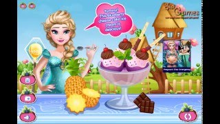 Schwanger Elsa Eis Heißhunger Eingefroren Prinzessin Elsa Kochen Spiel screenshot 4