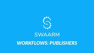 Workflows Part 3: Publishers