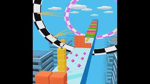 Cube Surfer Gameplay (Mobile Game | IOS/Android)