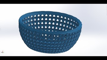 Basket Design in solidworks