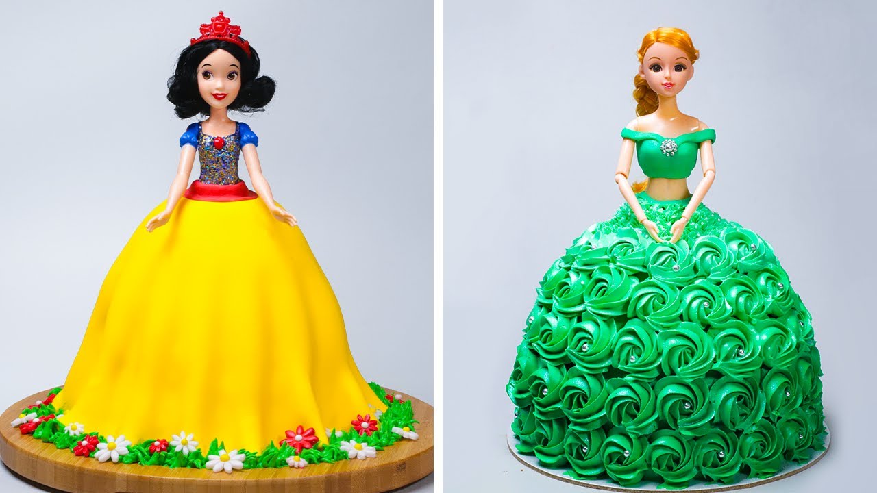 5+ Best Princess Cake Decorating Ideas | Easy Homemade Princess ...