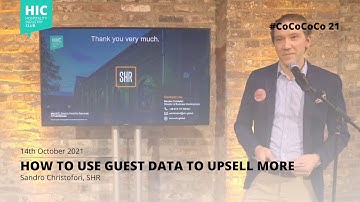 CoCoCoCo 2021: How to Use Guest Data to Upsell More