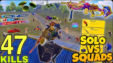 47 SOLO KILLS!😍NEW SEASON BEST GAMEPLAY🔥 ANUKHRA X-SUIT😈 SAMSUNG,A7,A8,J5,J6,J7,J2,J3,XS,A3,A4,A5,A6