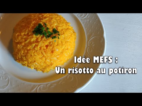 Passion courge : Un risotto au potiron