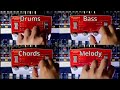 OVERdubbing Track By Track Bitrman Effect Processing Part 5 All Tracks Together