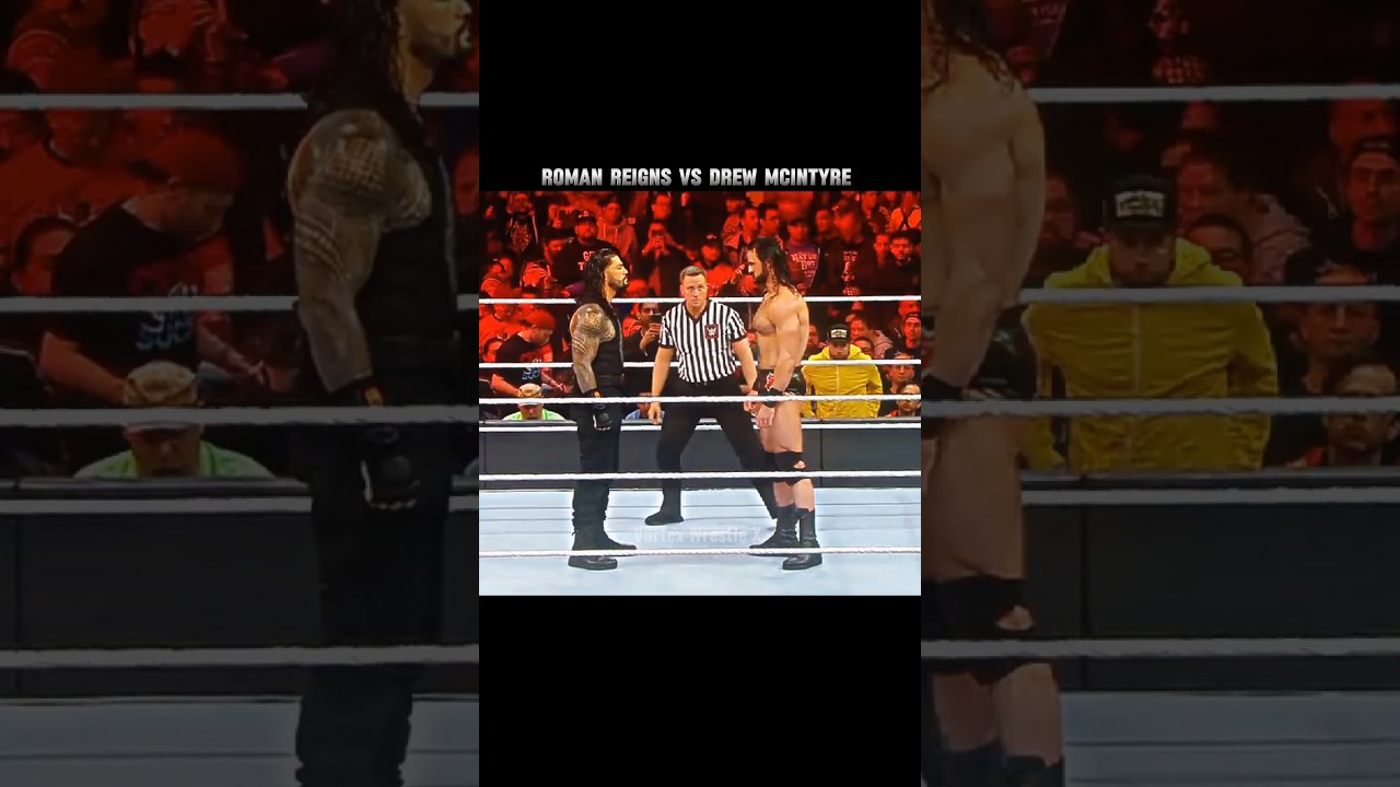 Roman Reigns vs Drew McIntyre 🔥☠️| WrestleMania 35 🥵 Edit
