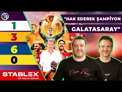 Süper Lig'de Şampiyon Galatasaray | Maç Sonu | Nihat Kahveci, Nebil Evren