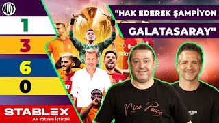 Canlı... Süper Lig'de Şampiyon Galatasaray | Maç Sonu | Nihat Kahveci, Nebil Evren