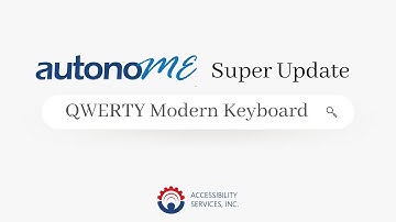 autonoME User Guide: QWERTY Modern Keyboard