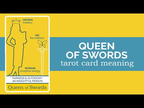 Vidéo: Que signifie la carte de tarot Princess of Swords ?