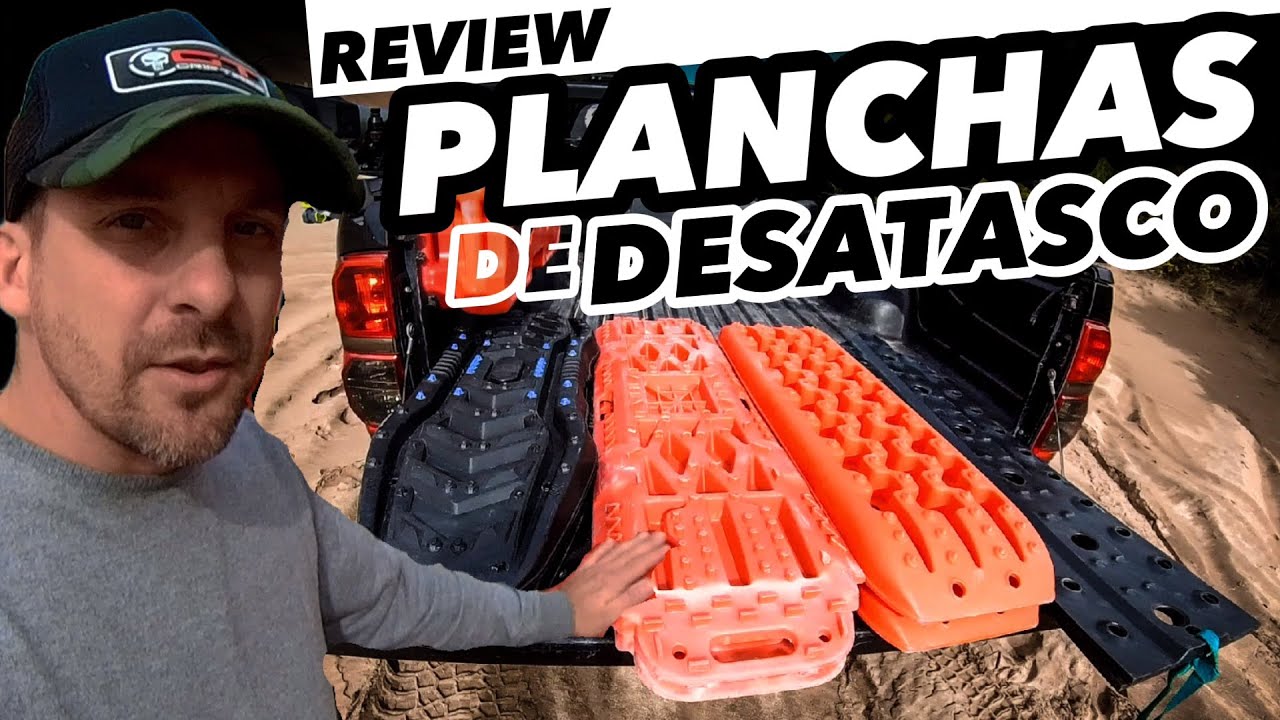 Tutorial Review PLANCHAS DE DESATASCO Para Rescates 4x4 OFF ROAD  #GTGripTires 