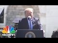 President donald trump on attacks against police enough is enough  nbc news