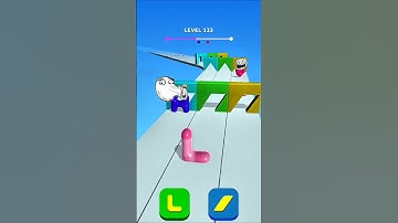 Blob shifter game level 133 #shorts #shortsfeed #blobshifter3d