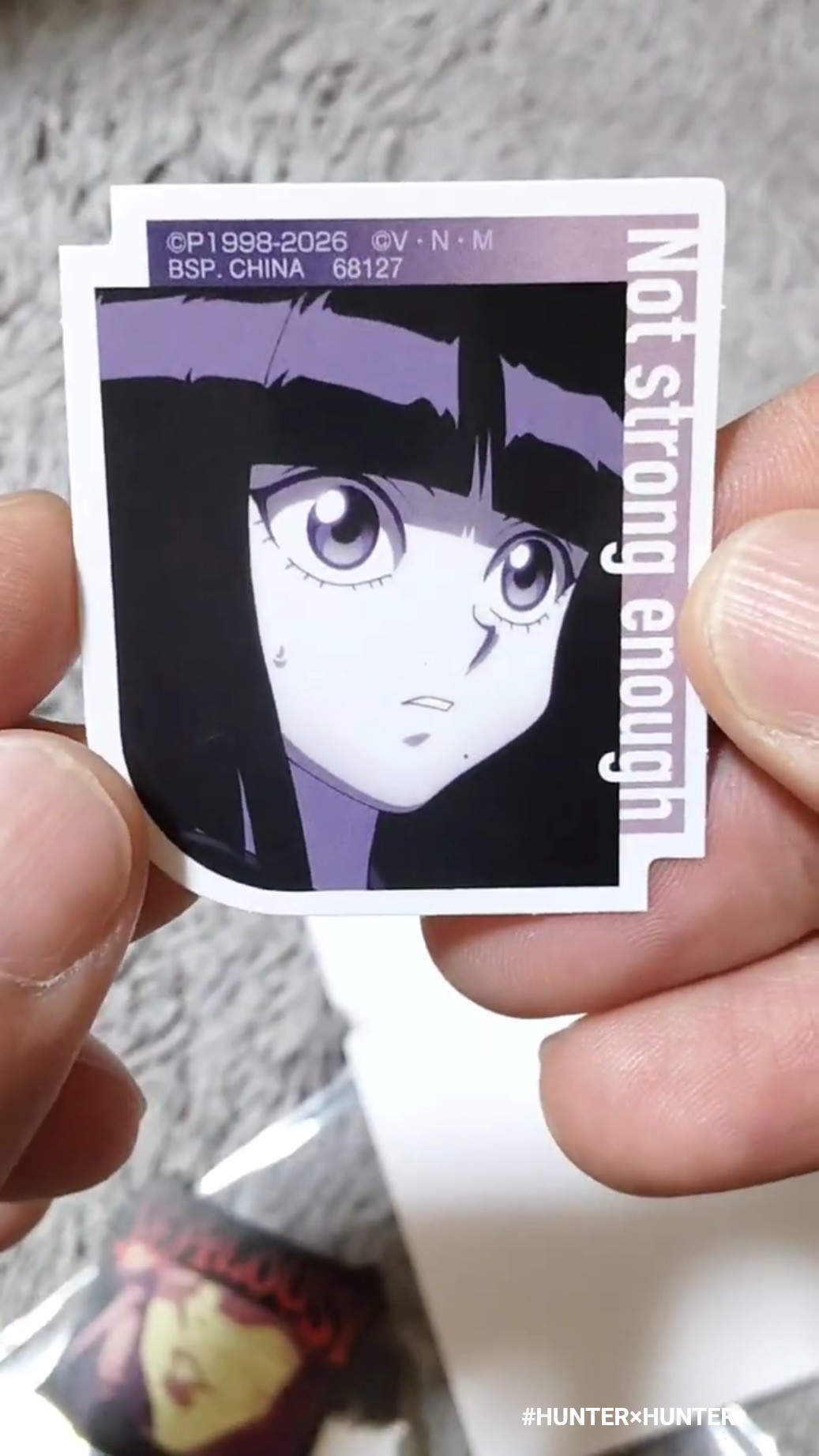 一番くじHUNTER×HUNTERシール開封！ - YouTube