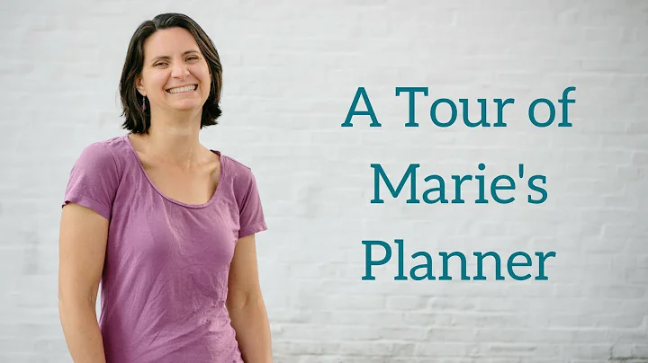 A Tour of Marie's Planner