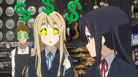 Mugi's money power 【K-ON!】