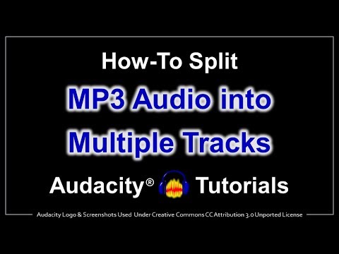 Video: How To Split Audio Tracks