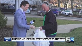 Putting Meijer's home delivery to the test