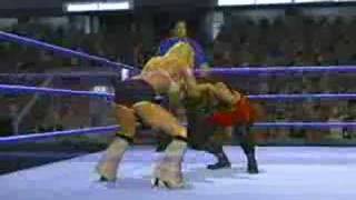 WWE SmackDown vs Raw 2008 - Torrie Wilson Facebuster