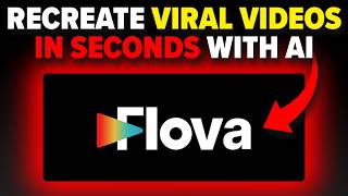How to Recreate Viral Videos With AI In Minutes! (Flova Tutorial)