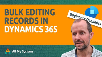 How to bulk edit Dynamics 365 records from a list view