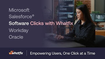 Whatfix | Software Click with Whatfix | Digital Adoption