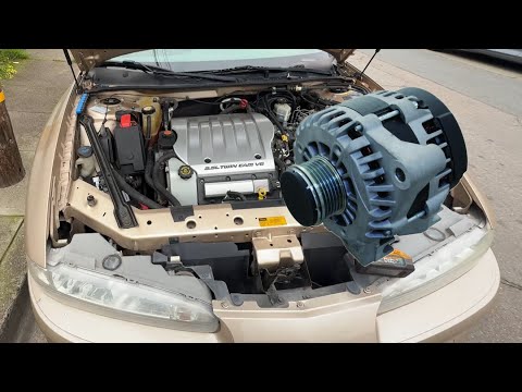 How to replace alternator on 1999-2002 Oldsmobile Intrigue